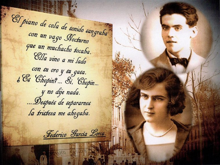 Imagen de Lorca en el Hotel España (Lanjarón, Alpujarra de Granada)